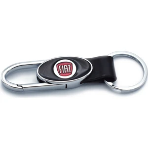 Fiat Anahtarlık Deri Metal Klipsli
