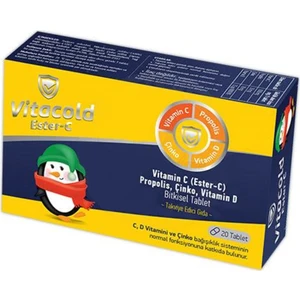 Ester-C Propolis & Çinko & Vitamin D 20 Tablet