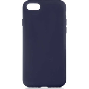 Case Street Apple iPhone 7 Kılıf LSR Lansman Görünüm İçi Süet Silikon Lacivert