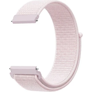 Case Street Huawei Watch GT 2 Pro Kordon Kumaş CırtCırt Kordon Açık Pembe