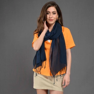 Kadın Lacivert Fular