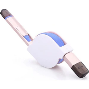 Go Mobile GM-CCM-01 Makaralı Lightning - Micro USB Kablo