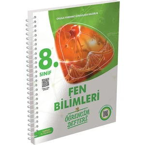 Murat Yayınları 8.Sınıf Fen Bilimleri Öğrencim Defteri