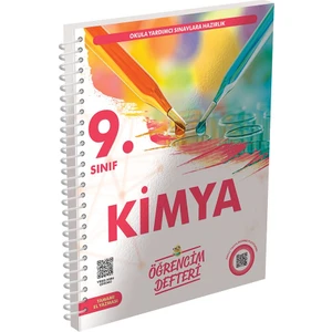 Murat Yayınları 9.Sınıf Kimya Öğrencim Defteri