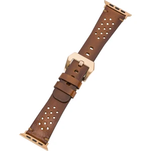 Vigo Sport Toka Apple Watch Uyumlu Deri Kordon 42-44MM RST2EF Taba