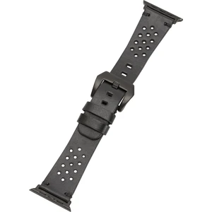 Vigo Sport Toka Apple Watch Uyumlu Deri Kordon 42-44MM Rst1 Siyah