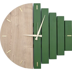 Yedi Home & Decor Wooden Sections El Yapımı Duvar Saati