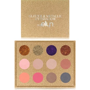 Mc Ellyn Glitter Metallic Altın Sarısı 2'li  12'li Göz Farı