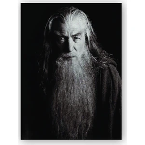 Caka Tablo   Ahşap Tablo Yüzüklerin Efendisi Gandalf