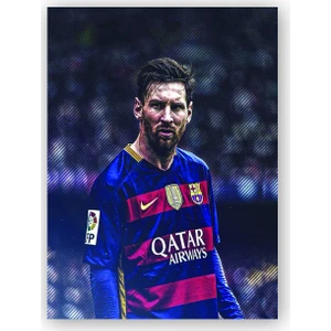 Caka Tablo   Ahşap Tablo Tribünler Messi