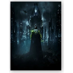 Caka Tablo   Ahşap Tablo Injustice 2 Batman Görseli