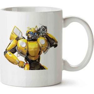 Art Hediye Transformers Bumblebee Çizgi Film Kupa Bardak
