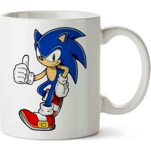 Art Hediye Sonic Işler Yolunda Kupa Bardak
