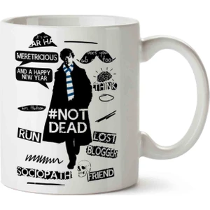 Art Hediye Sherlock Holmes Kupa Bardak