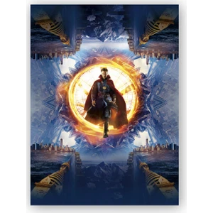 Caka Tablo   Ahşap Tablo Dr. Strange Portal Görseli