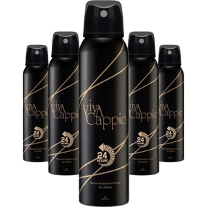 Viva Cappio Bayan Deodorant 150 ml X5