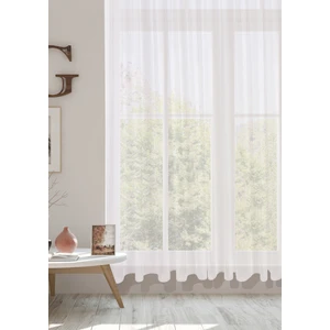 Cotton Studio Taç Ekru Karyağdı Desenli Tül