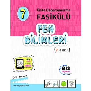 Eis Yayınları 7.Sınıf Fen Bilimleri Ünite Değerlendirme Fasikülü
