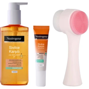 Set ve Pudrashine Yüz Temizleme Fırçası