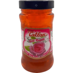 Gül Reçeli Cam Kavanoz 380 gr