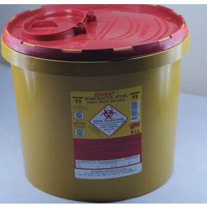 Tıbbi Atık Kovası 5 Lt