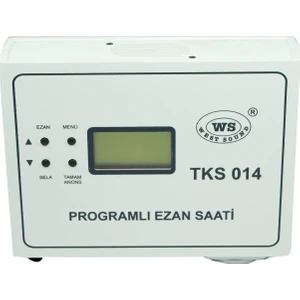 West Sound Tks 014 V2 Programlı Ezan Saati
