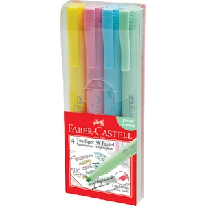Pastel 38 Fosforlu Kalem 4'lü Poşet