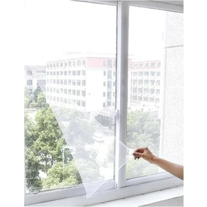 Etrd Hazır Pencere Sinekliği, Yapışkanlı Sineklik 75*125CM Sinek Perdesi