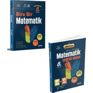 Artıbir Yayınları 8. Sınıf LGS 8. Sınıf Birebir Matematik + Denemesi Seti