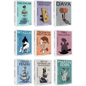 Modern Dünya Klasikleri : Beyaz Diş - Beyaz Zambaklar Ülkesinde - Martin Eden - 9 Kitap