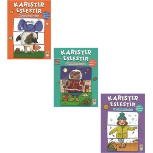 Sincap Kitap Karıştır Eşleştir Seti 3 Kitap