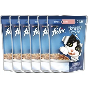 Somonlu Sardalyalı Yaş Kedi Maması 85 gr x 6 Adet