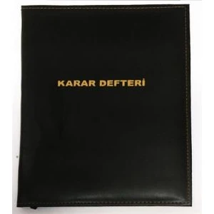 Karar Defteri Boş - 400 Sayfalık