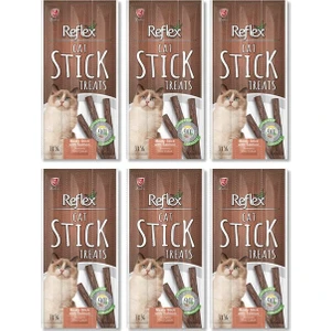 Tahılsız Somonlu Stick Kedi Ödül Maması 3 x 5 gr x 6 Adet