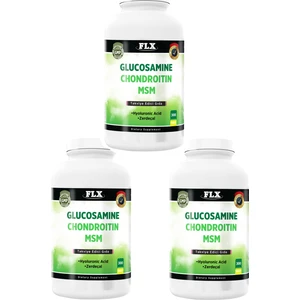 Glukozamin Kondroitin Msm Hyaluronic Acid Zerdeçal 300 Tablet x 3 Kutu 900 Tablet