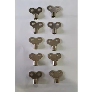 Banyo Dekoral Purjör Anahtarı 10'lu Ragyatör Havlupan Hava Alma Aparatı