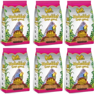 Muhabbet Kuşu Yemi 500 gr x 6 Adet