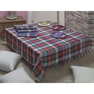 Yusra Ticaret:gözde 135X135 Cm. Üçlü Okuluk-Küçük Boy Sofra Bezi / Masa Örtüsü Renkli