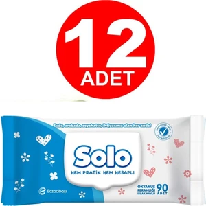 Okyanus Ferahlığı Islak Havlu Mendil 90'lı x 12 (1080 Yaprak)