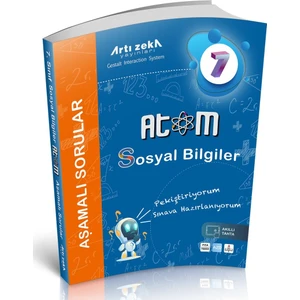 Artı Zeka Yayınları 7. Sınıf Matematik Atom Aşamalı Sorular