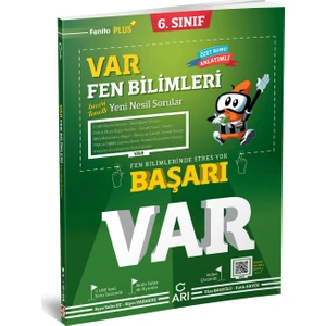 Arı Yayıncılık 6.Sınıf Var Fen Soru Bankası