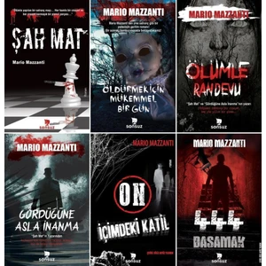 Mario Mazzanti Şah Mat Seti 6 Kitap Set - Mario Mazzanti