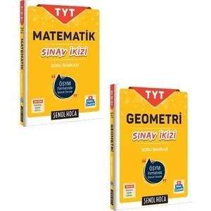 Şenol Hoca Yayınları TYT AYT Matematik Geometri Sınav İkizi Soru Bankas Set