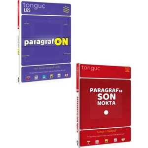 Tonguç Akademi 8. Sınıf LGS Paragrafon Seti 2 Kitap