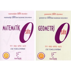 Karekök Yayıncılık Sıfır Matematik Geometri Seti 2 Kitap