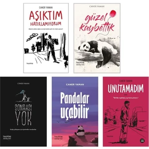 Aşıktım Hatırlamıyorum - Güzel Kaybettik - Sonrası Yok - Pandalar Uçabilir - Unutamadım - Caner Yaman - 5 Kitap