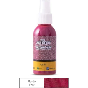 Sprey Kumaş Boyası 100 ml Bordo