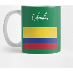 Colombia Flag Kupa Bardak