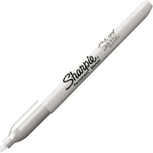 Metalik Markör Gümüş Tekli Blister