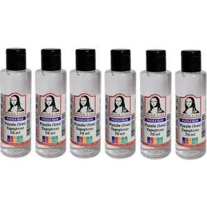 Mona Lisa Puzzle Sıvı Yapıştırıcı 70 ml Nontoxic 6'lı